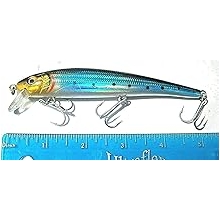 1ct Bluefish 3/4oz 5 Countdown Minnow JERKBAIT - Bass Fishing Baits Saltwater