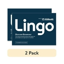 2 pack Lingo Continuous Glucose Monitor CGM & App. Made by Abbott. Know the Impact of What You Eat. 1 Lingo Biosensor Lasts Up To .