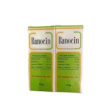 2 X Banocin Antibiotic Powder - Infected Cuts Wounds T