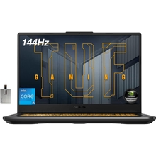 ASUS 2022 TUF Gaming 17.3 FHD 144Hz Laptop، Intel Core i5-11260H Beats i7-8750H، 32GB RAM، 2TB PCIe SSD، RGB Backlit Keyboard، GeForce RTX 3050 Graphics، Windows 10، Gray, بطاقة USB 32 جيجابايت