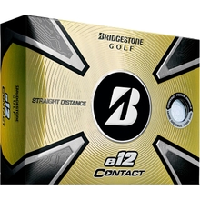 2023 Bridgestone Golf e12 Contact Golf Balls, White
