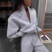 2025 European and American Style Amazon Cross-Border Autumn and Winter New Fashion Versatile American Style Elegant Lapel Solid Color Casual