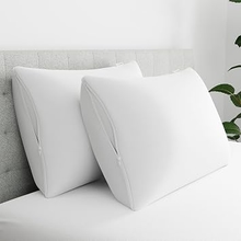 AllerEase Maximum Allergy Pillow Protectors Standard/Queen 2 Pack