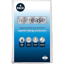 AllerEase Allergy Pillow Protector, Standard/Queen - 4 Pack