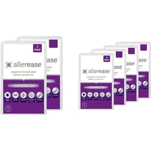 AllerEase Ultimate Pillow Protector, King 2 Pack & AllerEase Ultimate Pillow Protector - Standard/Queen, 4 Pack