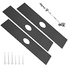 3-Pack 8" x 2" Multi-Head Edger Blade AEB0800 Compatible with EGO 56V Edger Models EA0800, ME0801, ME0800 - 1 inch Center Hole Edger Blade