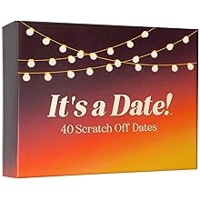 It's a Date!, 40 Fun and Romantic Scratch Off Date Night Ideas for Him, Her, Girlfriend, Boyfriend, Wife, Husband &amp; Couples, Valentine's Gift for Men and Women
