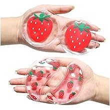 4PCS Gel Eye Ice Pack Set Reusable, Cold and Hot Compress for Eyes, Ice Pack for Eyes, Cooling Eye Pads for Eye Strain, Swelling, Redness, Dark Circles, Puffy Eyes, and Eye Recovery Surgery.