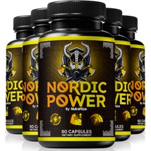 5 Pack) Nordic Power Pills, Official Nordic Power Capsules - For Energy, Stamina and Performance, Premium Formula To Support Overall Well-Being, Natural NordicPower Pastillas Review (300 Capsules)