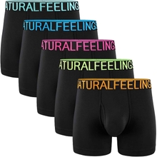 5Mayi Boxer Briefs Mens Underwear Cotton Mens Boxer Briefs Underwear for Men Pack S M L XL XXL