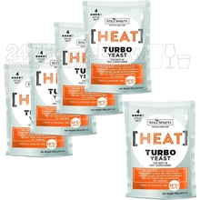 5x Still Spirits Heat Turbo Yeast 138g Temperature Tolerant