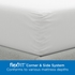 AllerEase Maximum Mattress Cover Protector, Queen - Zippered, Waterproof, Allergen Barrier