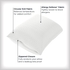 AllerEase Platinum Pillow Cover Protector, Standard/Queen - Zippered, Bedbug Barrier (2 Count)