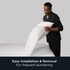 AllerEase Platinum Pillow Cover Protector, Standard/Queen - Zippered, Bedbug Barrier (2 Count)