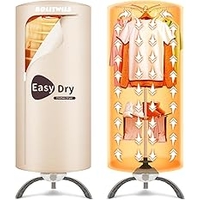 Portable Clothes Dryer 900W - Compact Mini Dryer for Small Apartments, Quick Dry Electric Clothes Dryer with Large Capacity for Dorm, RV, Travel