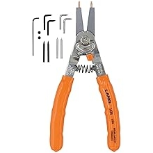A & E Hand Tools Lang Tools 1434 Internal/External Quick Switch Retaining Ring Pliers and Tip Kit