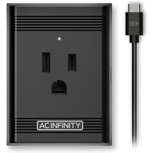AC Infinity UIS Control Plug, Socket Adapter to Connect UIS Smart Controllers to Outlet Devices