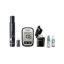 Accu-Chek FastClix Glucose Monitor Kit for Diabetic Blood Sugar Testing Guide Me Meter, FastClix Lancing Device & 108 Lancets, 100 Guide Test Strips, and Control Solution Packaging May Vary