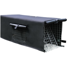 Anmials Trap Cage Cover, Trap Cage Cover with Mesh Window for 1-2 Door Humane Animal Trap Cage 32 x 10 x 12inch?Cover Only