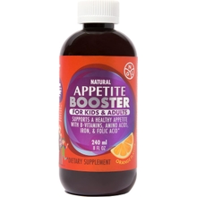 Suplemen Perangsang Peningkatan Berat Badan Penggalak Selera Makan Lebih Banyak untuk Orang Dewasa & Kanak-kanak Kurang Berat Badan 4 Diperkaya dengan Vitamin B1,B2,B3,B5,B6,B12, Asid Folik, Zink, Asid Amino, Minyak Biji Flaks