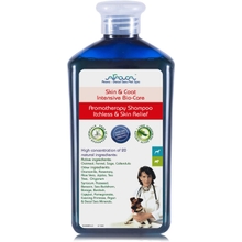 Arava Natural Medicated Dog Shampoo &ndash; Anti Yeast Anti Itch Dog Shampoo - Healthy Skin &amp; Coat - First Aid in Hot Spots Ringworm Scrapes Abrasions &amp; Dermatologic Infections - 400ml  13.5 fl oz