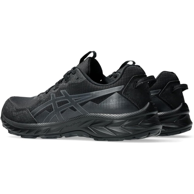 black nike gel shoes