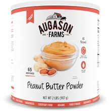 Augason Farms Peanut Butter Powder 2 lbs No. 10 Can