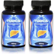 حصل على جائزة أفضل 2023 TUDCA 2 Pack Tauroursodeoxycholic Acid 500mg