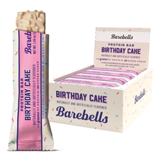 Barebells Protein Bars Birthday Cake - 12 Count, 1.9oz Bars - Protein Snacks with 20g of High Protein - Protein Bar with 1g of Total Sugars - On The Go Protein Snack &amp; Breakfast Bars