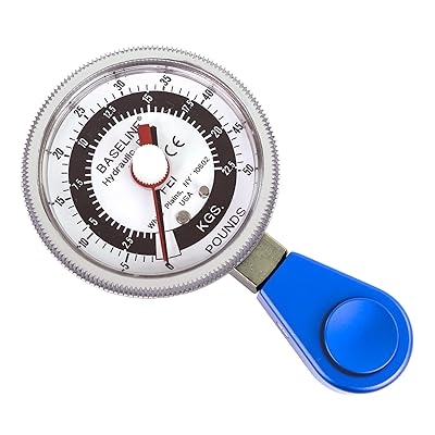 Baseline 12-0235 Hydraulic Pinch Gauge with 2-12 Dial, 50 lbs Capacity