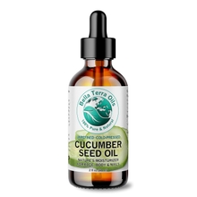 Bella Terra Oils - Cucumber Seed Oil 2oz - Cold-Pressed Marvel, Packed with Vitamin E, B1, B2 &amp; B3, Omega-6 Fatty Acids, Perfect Complement to Your Skin Regimen
