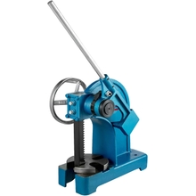 BestEquip Heavy Duty Arbor Press 3 Ton، Ratchet Leverage Arbor Press with Handwheel، Manual Desktop Metal Arbor Press 21.5 Inch Max. ارتفاع العمل ، لثغرات اللكم