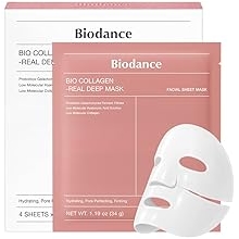 BIODANCE Bio-Collagen Real Deep Mask, Hydrating Overnight Hydrogel Mask, Pore Minimizing, Elasticity, Plumping Improvement, Korean Skin Care, Valentines Day Gifts for Her 