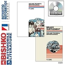 bishko automotive literature 1976 AMC Gremlin Hornet Matador Shop Service Repair Manual CD Engine Wiring OEM