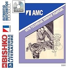 bishko automotive literature 1978 AMC Gremlin Matador AMX Shop Repair Manual CD Engine Drivetrain Wiring