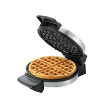 BLACK+DECKER Belgian Waffle Maker Electric Waffle Maker, Stainless Steel
