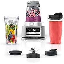 Ninja Blenders for Kitchen | Smoothie Blender, Mixer, Grinder - Premium Blending Performance for Sauces, Frozen Drinks, and More | 1200 Peak Watt Motor | SS101 Foodi Personal Smoothie Maker