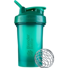BlenderBottle Classic V2 Shaker Bottle Perfect for Protein Shakes and Pre Workout, 20-Ounce, Emerald Green