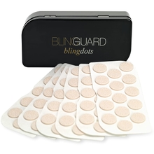 BlingGuard BlingDots Earring Support &amp; Stabilizer - 90 Dots45 Pairs - Drooping Earring Disc Ear Lobe Back Support, Lifts Large &amp; Heavy Earrings