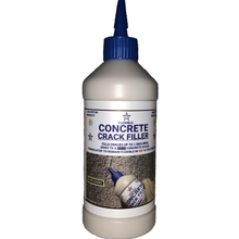 Bluestar FLEXIBLE Concrete Crack Filler GRAY, DIY - No Special Tools Needed, Fill Cracks in Concrete Driveways, Sidewalks, Patios, Garage and Basement Floors. 16 fl. oz. Bottle