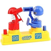 Board Fighting Games, Kids Board Games Punching Boxers - Fighting Robot Interactive Battlebots Boxing Toys for Boys and Girls Robot Boxing Toys, Board Games Punching Boxers for Kids - Fighting Robots,