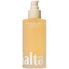 Saltair Body Oil - Jumbo Size Salt Water Vanilla After Shower and Bath Oil for Women and Men. Botanical, Non-Greasy, Well-Absorbing Moisturizer for Hydrating Dry Skin &ndash; 10oz Bottle