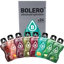 Bolero Classic Mix | 24 x 3 g I Refreshing Sugar Free Drink Powder Sweetened with Stevia | Vitamin C | Suitable for Diabetics | A Blend of Exotic Fruit Flavors