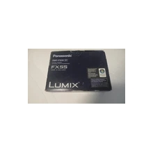 Brand NEW Panasonic LUMIX DMC-FX55 Black digital camera 8.1MP 3.6X wide angel