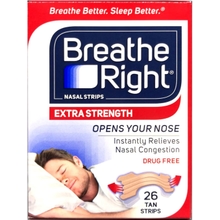 Breathe Right Nasal Strips, Extra, 26 Count, Pack of 2