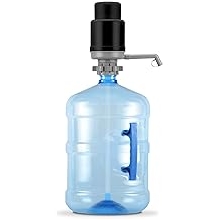 Brio Universal Water Bottle Pump | Manual Water Pump 1-5 Gallon Water Jug Dispenser for Camping Picnics and More! | 48mm &amp; 55mm - (Multiple Color Options)