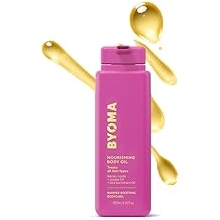 BYOMA Nourishing Body Oil - For All Skin Types - Lightweight, Fast-Absorbing Body Oil with Jojoba &amp; Seabuckthorn - Hydrates, Brightens &amp; Restores Skin Barrier - 6.76 fl oz