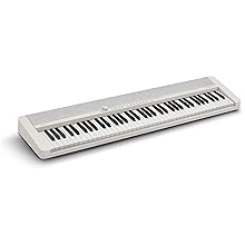 Casio Casiotone CT-S1-76 | 76-Key Touch-Sensitive Retro Keyboard | Sleek, Portable Design for Beginners to Pros | Stereo Grand Piano + 60 AiX Tones | USB-MIDI Connectivity | White