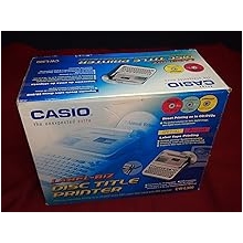 Casio CW-L300 Label-Biz Disc Title Printer with QWERTY Keyboard