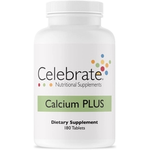 Celebrate Vitamins Calcium Plus Bariatric Calcium Citrate Non-Chewable Tablet with Vitamin D3 and Magnesium, 1200mg, Sugar-Free &amp; Gluten-Free Calcium Citrate for Bariatric Patients, 180 Count